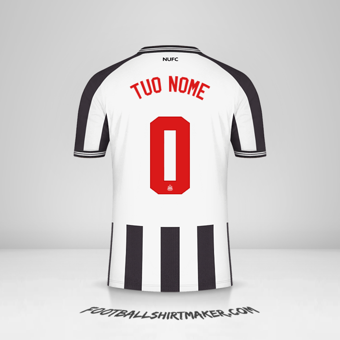 Maglia Newcastle United FC 2023/2024 Cup -  tuo nome - 0