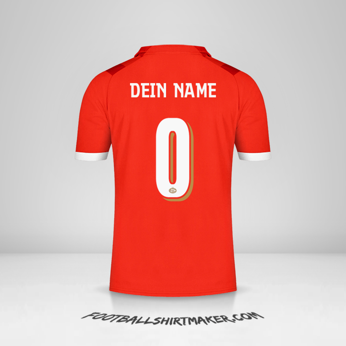 Trikot PSV 2023/2024 Cup -  dein name - 0