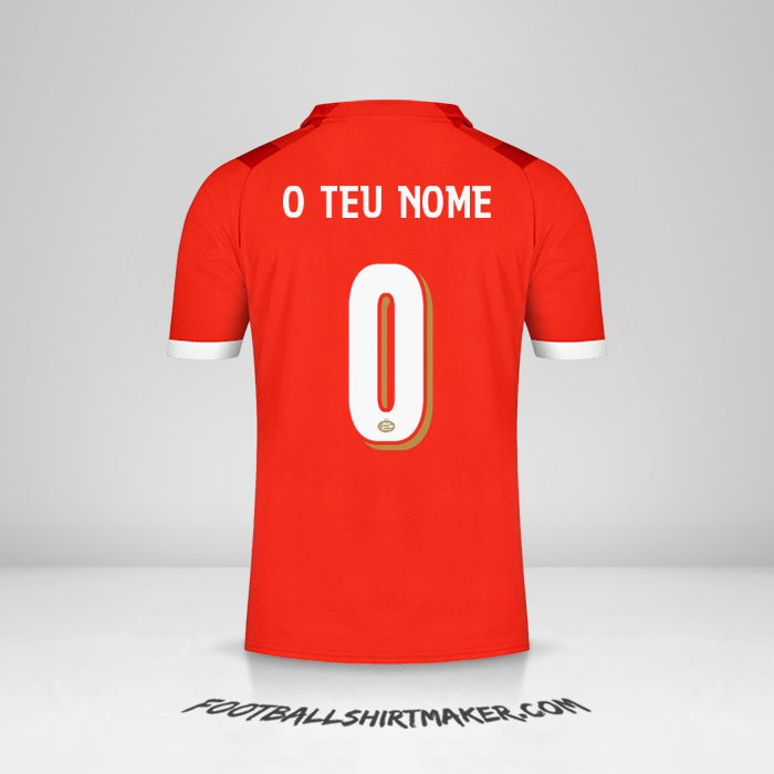 Camisola PSV Cup 2023/2024 -  o teu nome - 0