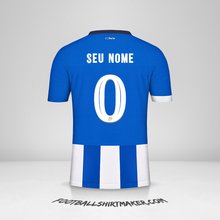 Camisa FC Porto UCL 2023/2024 -  seu nome - 0