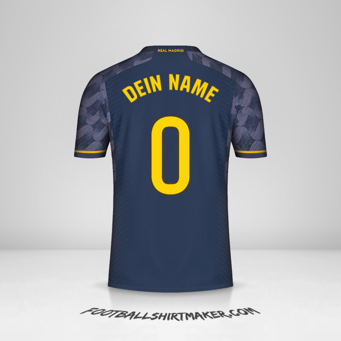 Trikot Real Madrid CF 2023/2024 II -  dein name - 0