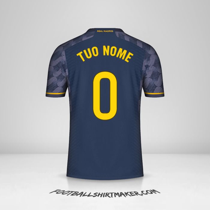 Maglia Real Madrid CF 2023/2024 II -  tuo nome - 0