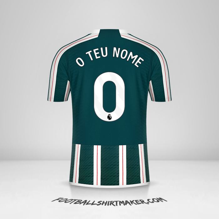 Camisola Manchester United 2023/2024 II -  o teu nome - 0