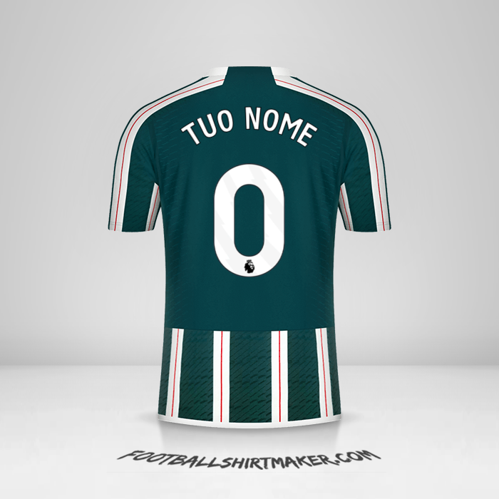 Maglia Manchester United 2023/2024 II -  tuo nome - 0
