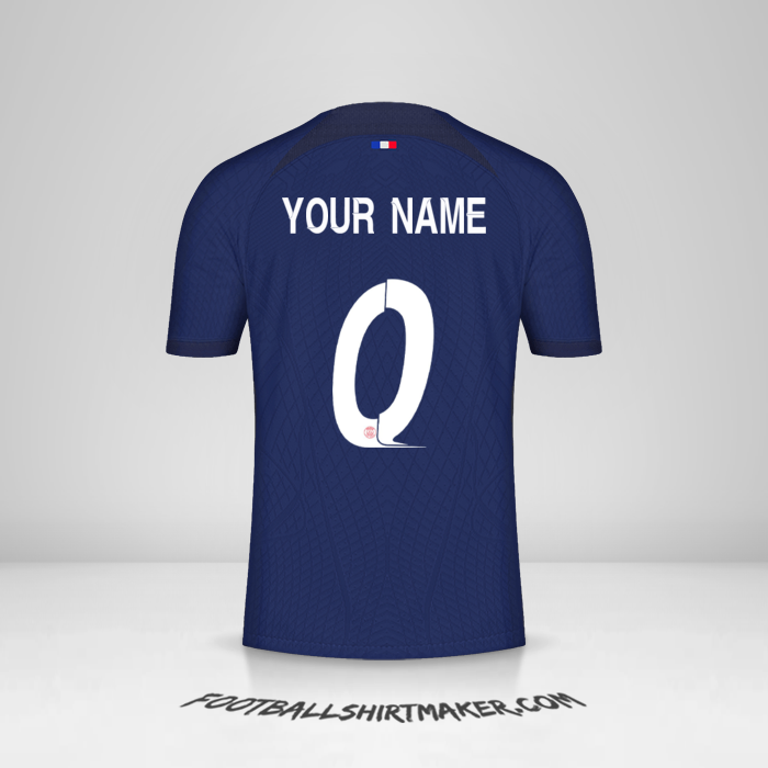 Jersey Paris Saint Germain Cup 2023/2024 -  your name - 0