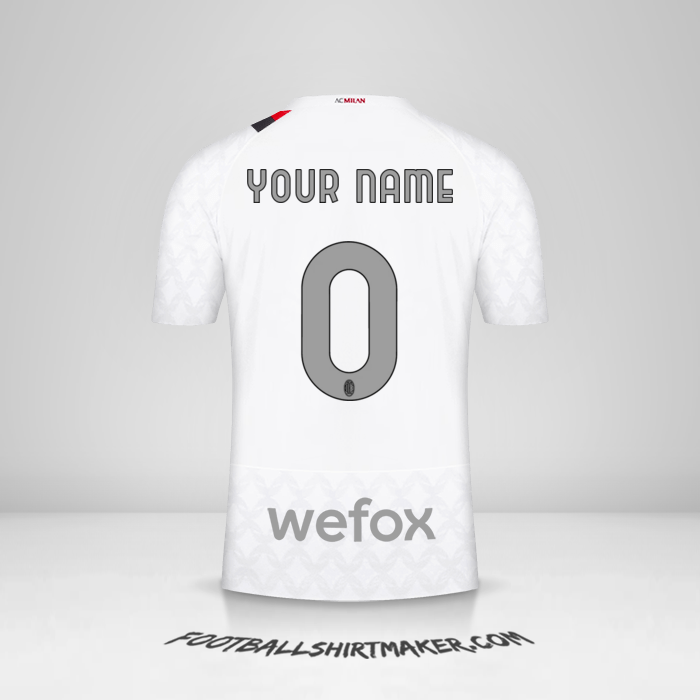 Jersey AC Milan 2023/2024 II -  your name - 0