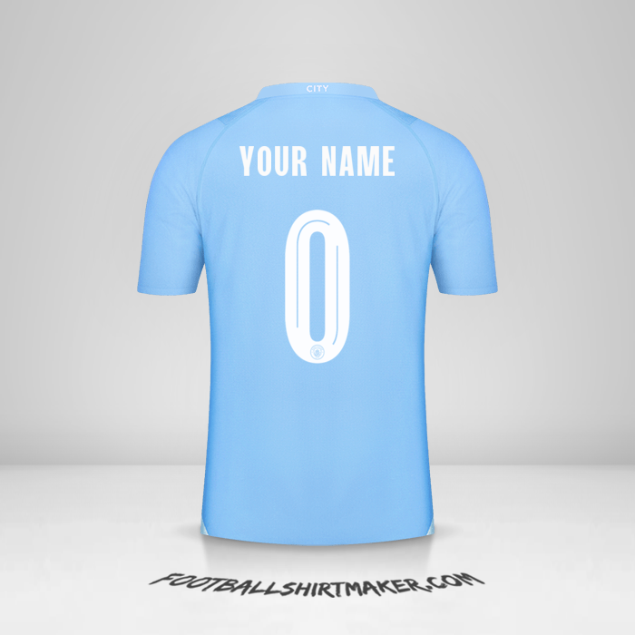 Shirt Manchester City 2023/2024 World Cup -  your name - 0