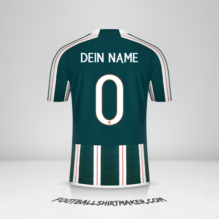 Trikot Manchester United Cup 2023/2024 II -  dein name - 0