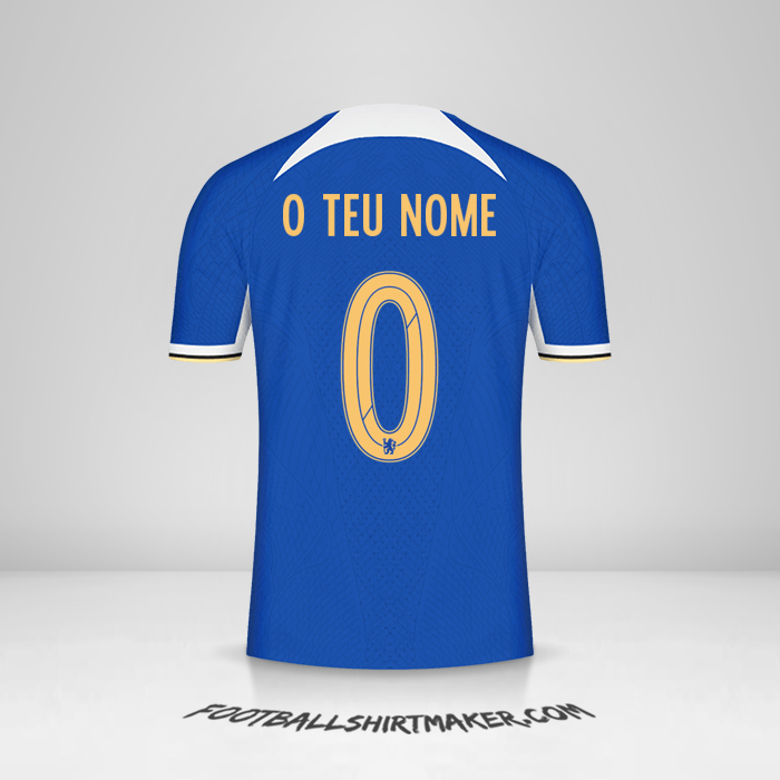 Camisola Chelsea Cup 2023/2024 -  o teu nome - 0