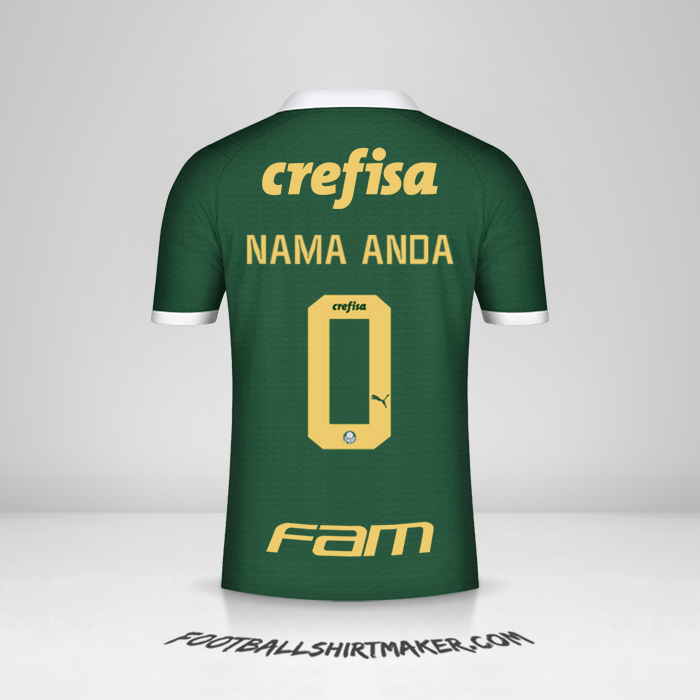 Jersey Palmeiras 2024 -  nama anda - 0