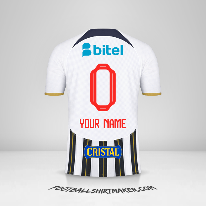 Jersey Club Alianza Lima 2024 -  your name - 0