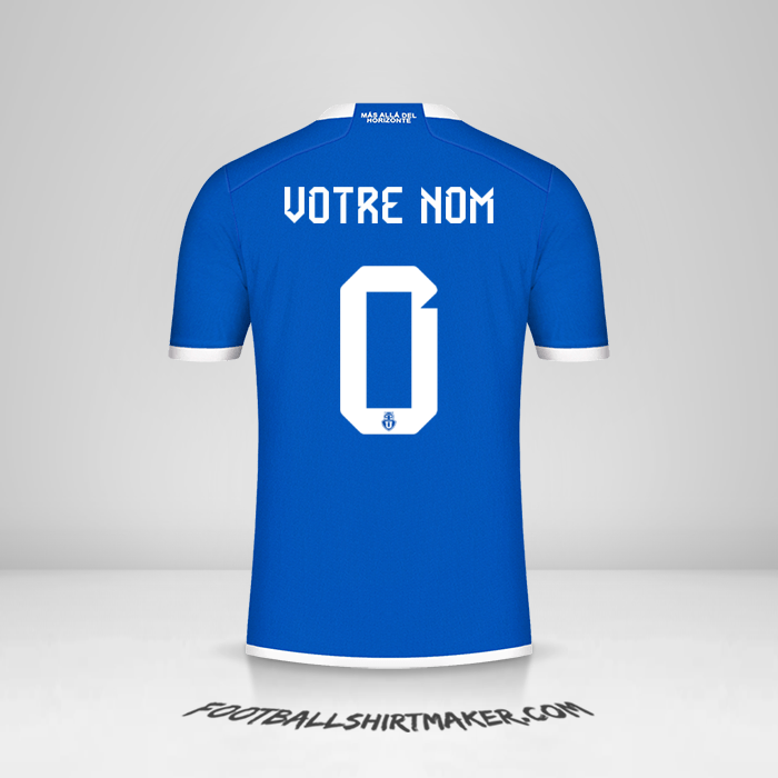 Maillot Universidad de Chile 2024 -  votre nom - 0