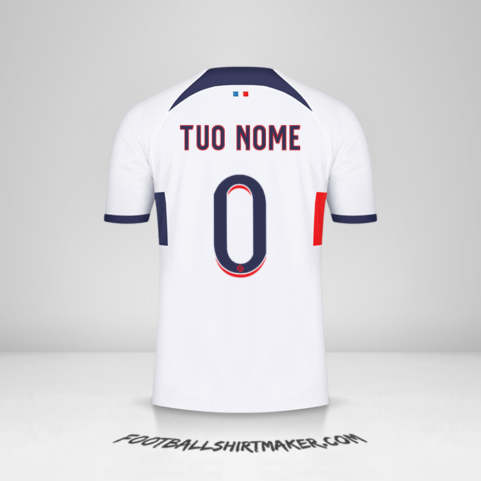 Maglia Paris Saint Germain 2023/2024 II -  tuo nome - 0