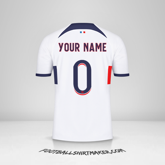 Shirt Paris Saint Germain 2023/2024 II -  your name - 0