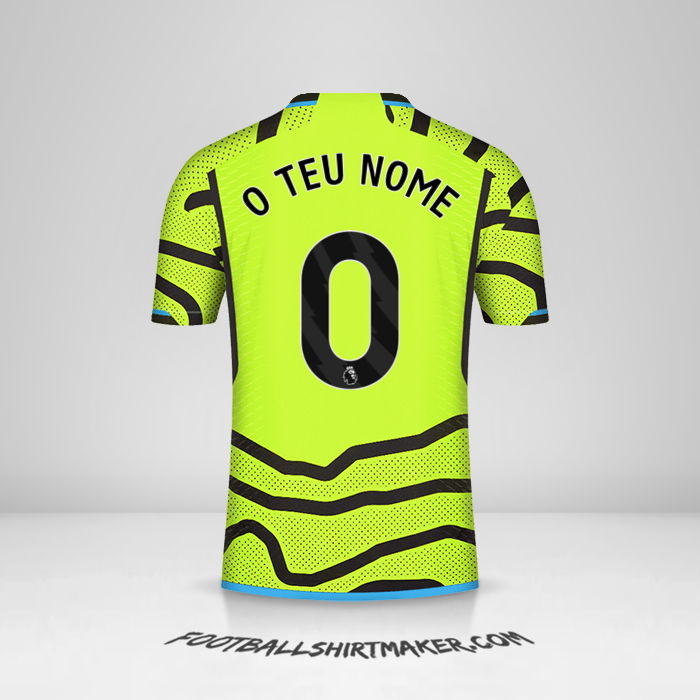 Camisola Arsenal 2023/2024 II -  o teu nome - 0