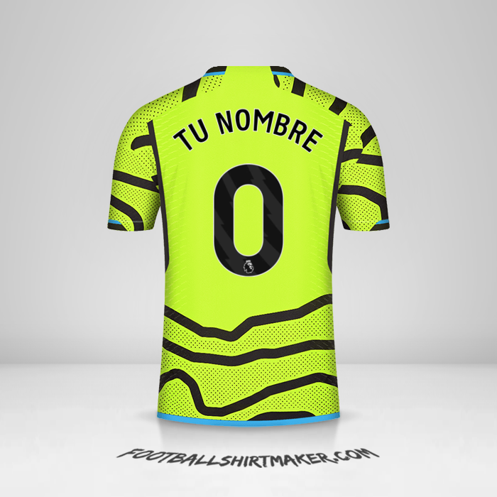 Camiseta Arsenal 2023/2024 II -  tu nombre - 0