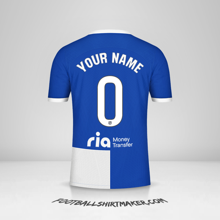 Jersey Atletico Madrid 2023/2024 II -  your name - 0