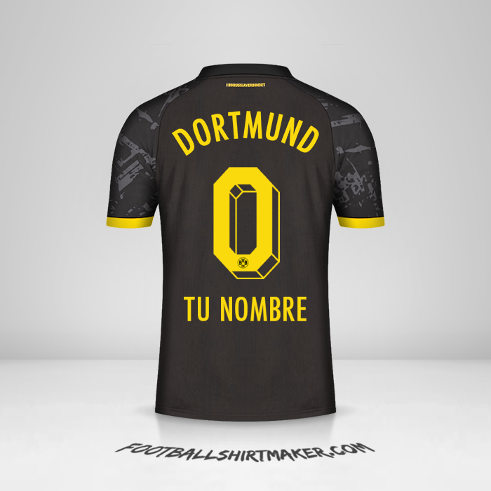 Camiseta Borussia Dortmund 2023/2024 II -  tu nombre - 0