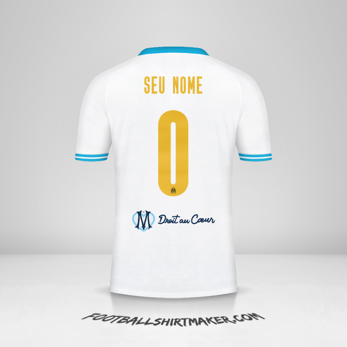 Camisa Olympique de Marseille Cup 2023/2024 -  seu nome - 0
