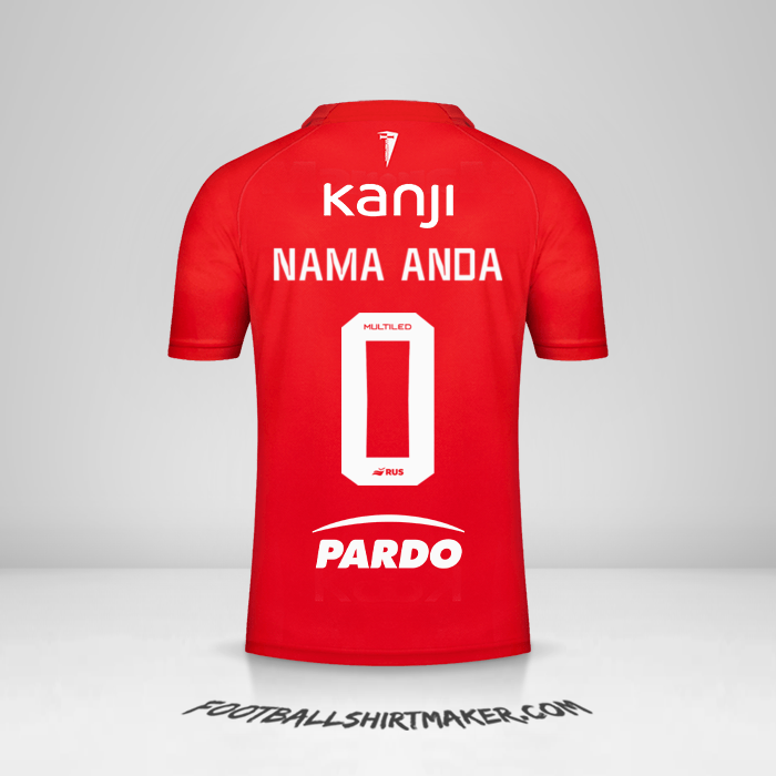 Jersey Independiente 2023/2024 -  nama anda - 0