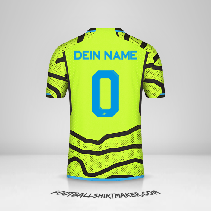 Trikot Arsenal Cup 2023/2024 II -  dein name - 0