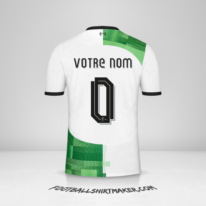 Maillot Liverpool FC Cup 2023/2024 II -  votre nom - 0