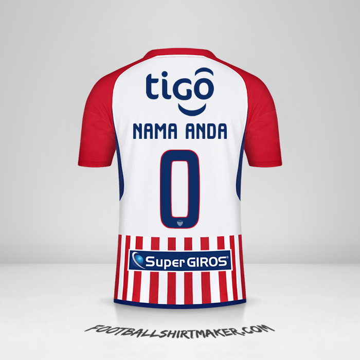 Jersey Junior 2024 -  nama anda - 0