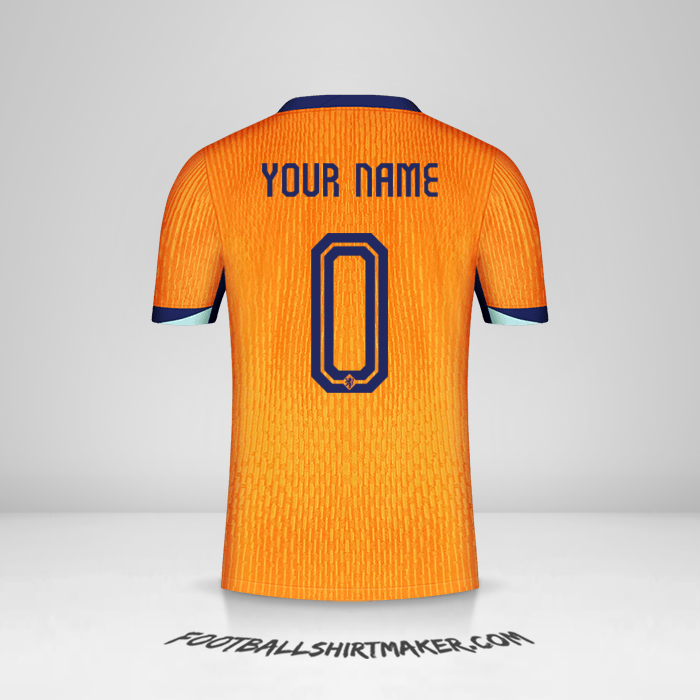 Shirt Netherlands 2024 -  your name - 0