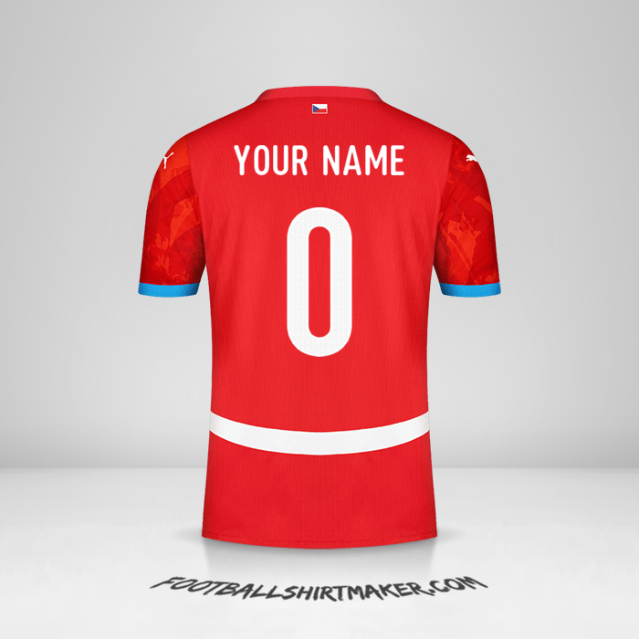 Jersey Czech Republic 2024 -  your name - 0