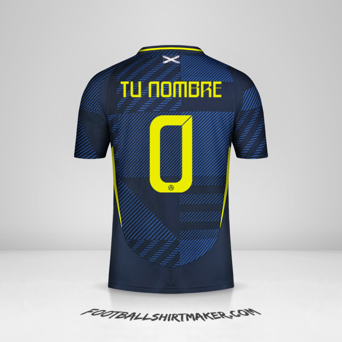 Camiseta Escocia 2024 -  tu nombre - 0