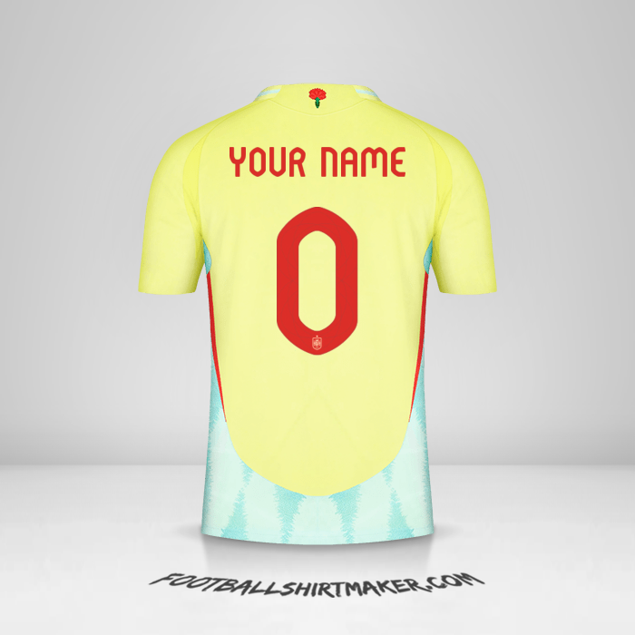Shirt Spain 2024 II -  your name - 0