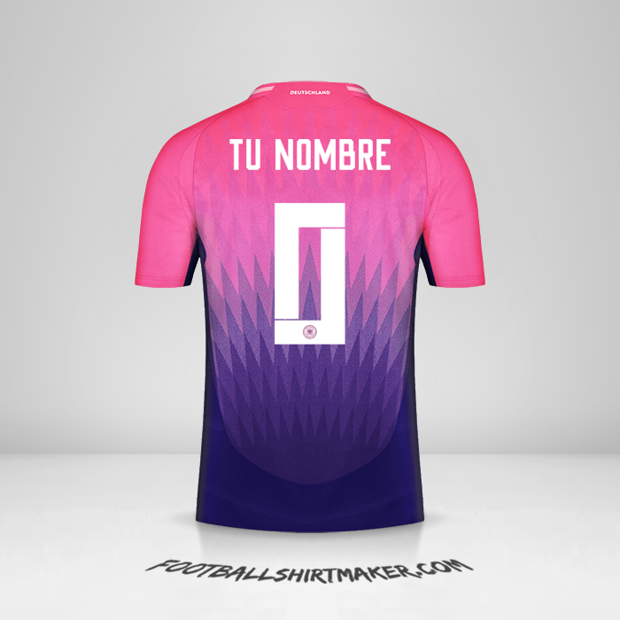 Camiseta Alemania 2024 II -  tu nombre - 0