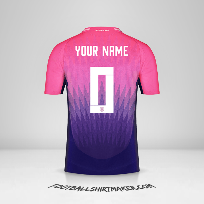 Jersey Germany 2024 II -  your name - 0
