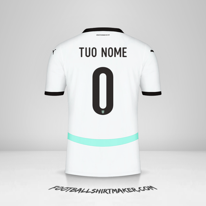 Maglia Austria 2024 II -  tuo nome - 0