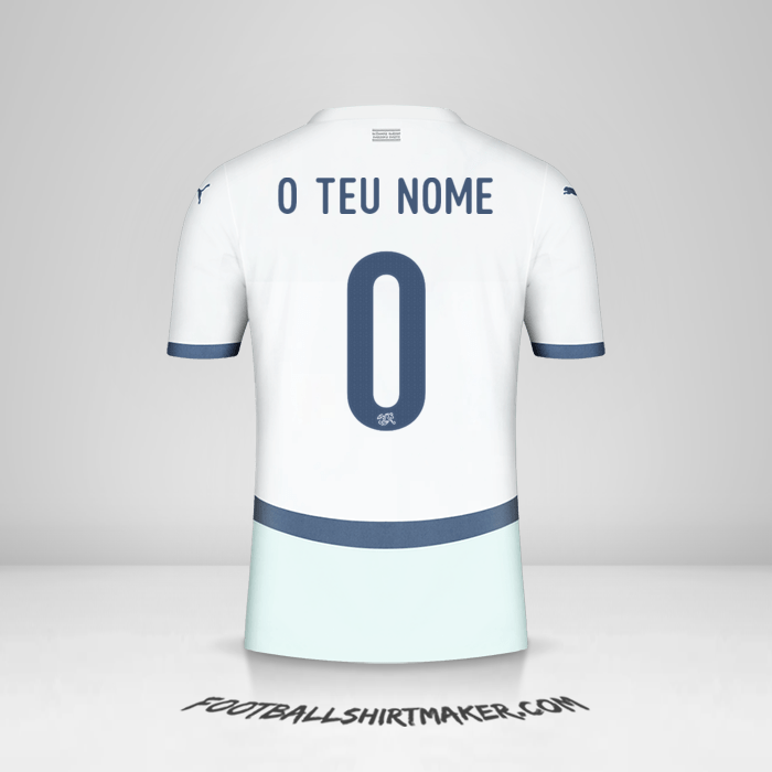 Camisola Suíça 2024 II -  o teu nome - 0