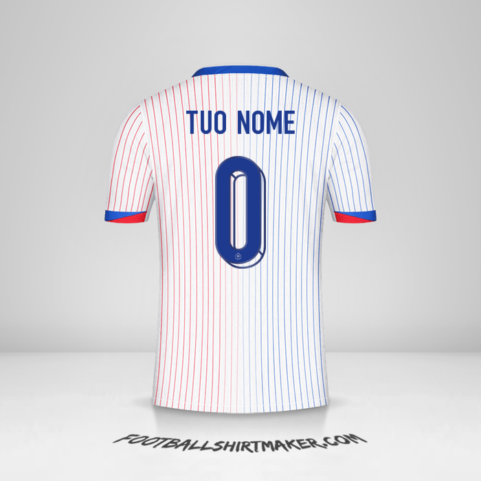 Maglia Francia 2024 II -  tuo nome - 0