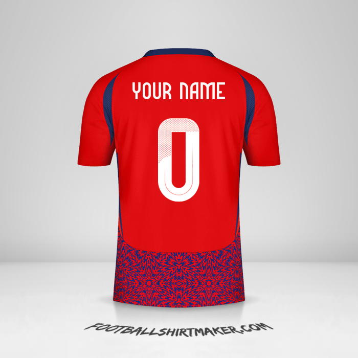 Shirt Costa Rica 2024 -  your name - 0