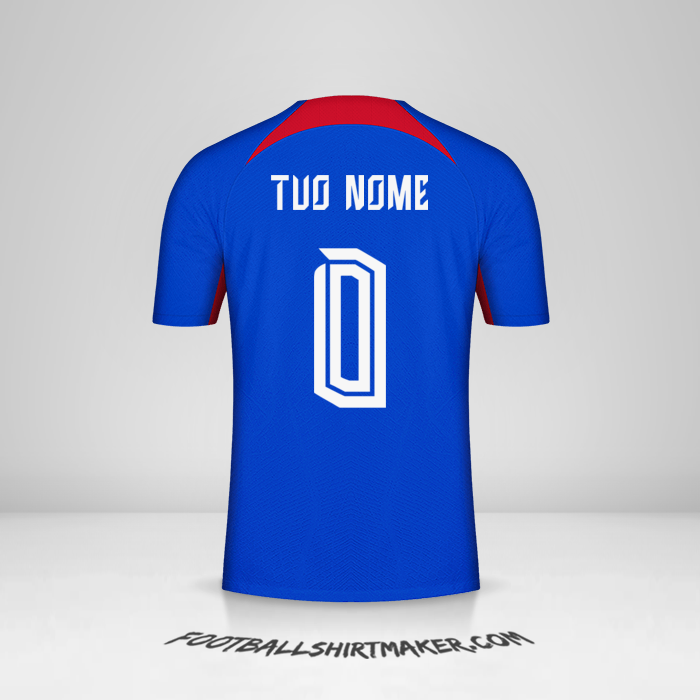 Maglia Slovacchia 2024 -  tuo nome - 0