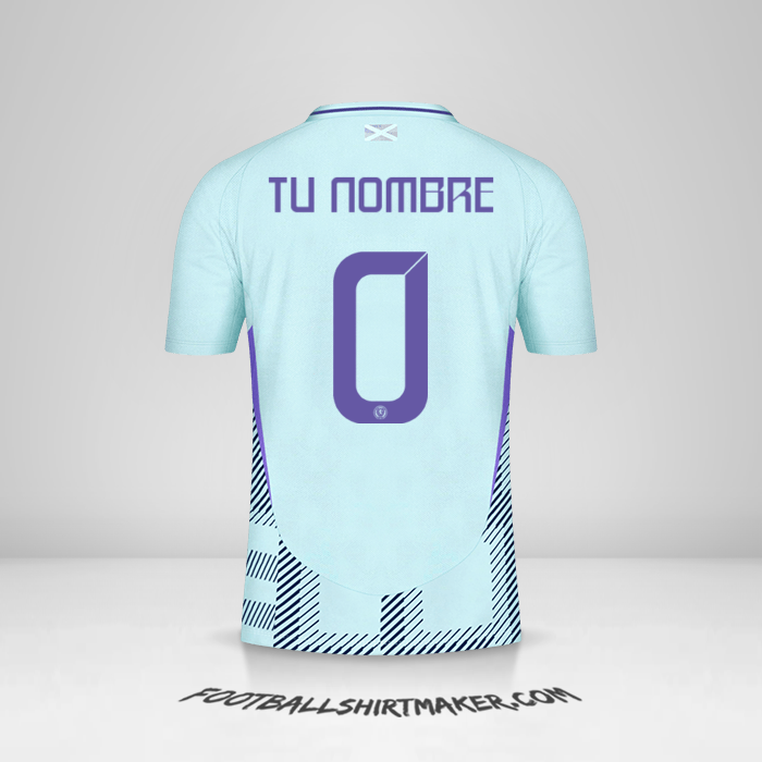 Camiseta Escocia 2024 II -  tu nombre - 0
