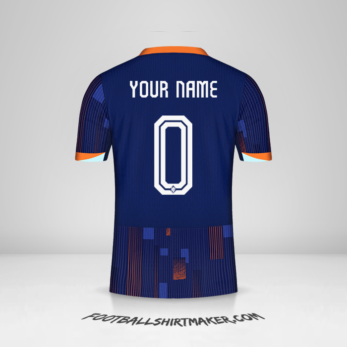 Shirt Netherlands 2024 II -  your name - 0