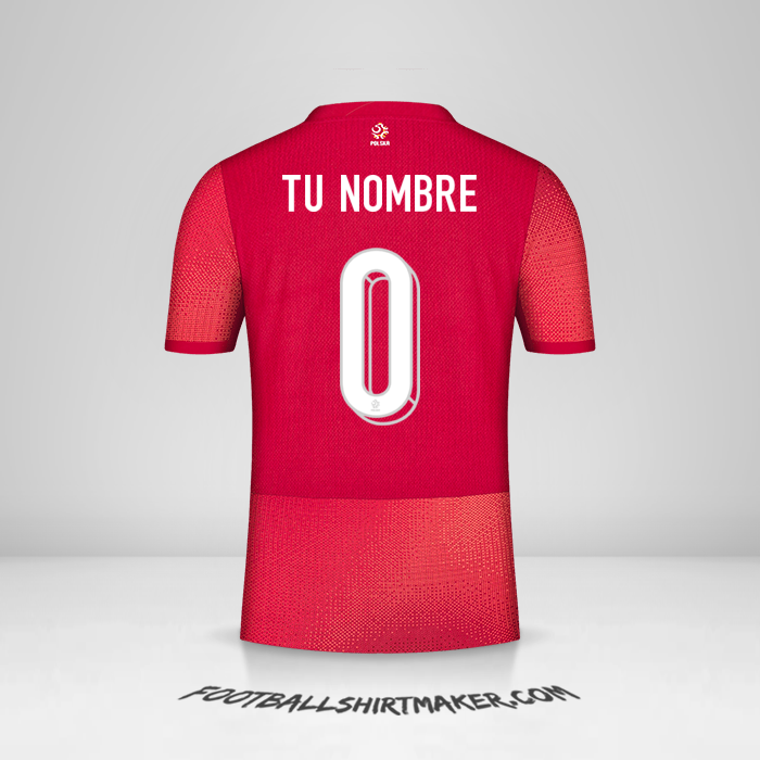 Camiseta Polonia 2024 II -  tu nombre - 0