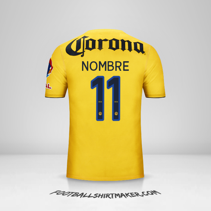 Camiseta Club America 2013/14 -  nombre - 11