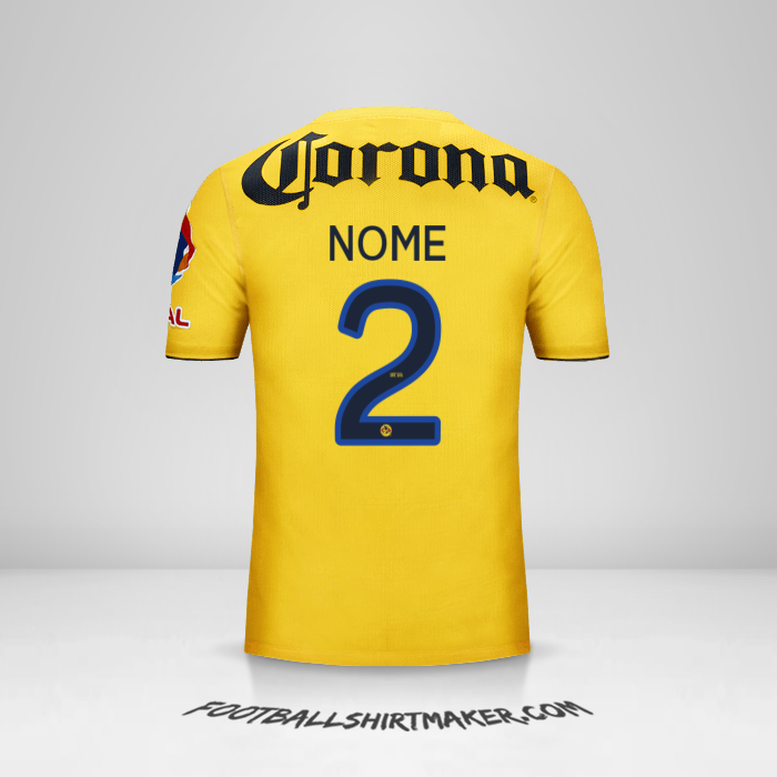 Maglia Club America 2013/14 -  nome - 2