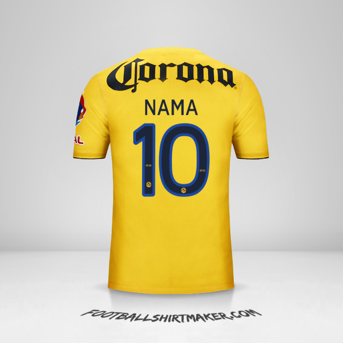 Jersey Club America 2013/14 -  nama - 10