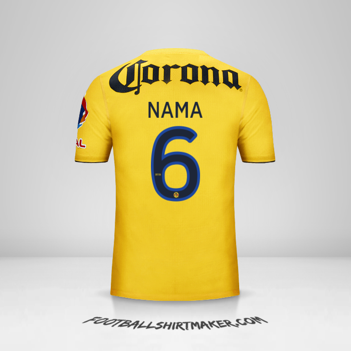 Jersey Club America 2013/14 -  nama - 6