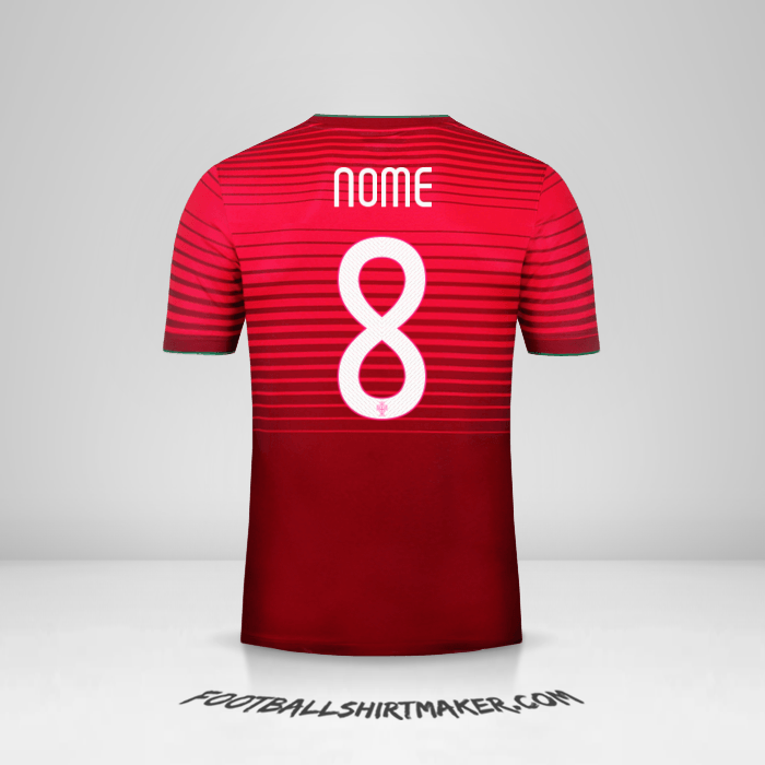 Maglia Portogallo 2014/15 -  nome - 8