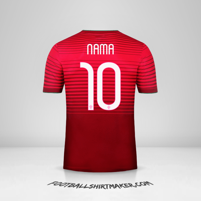 Jersey Portugal 2014/15 -  nama - 10