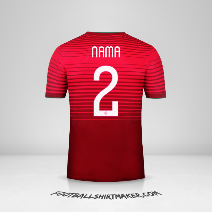 Jersey Portugal 2014/15 -  nama - 2