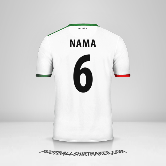 Jersey Iran 2014 -  nama - 6