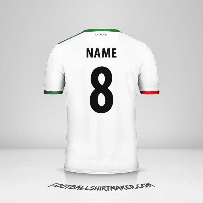 Shirt Iran 2014 -  name - 8